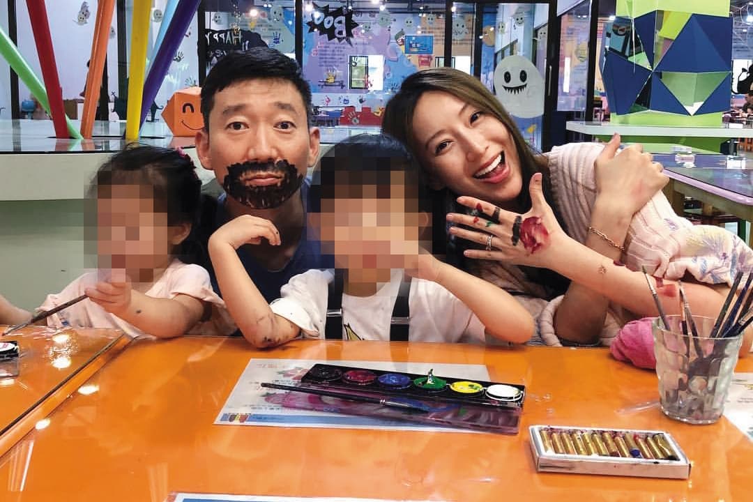 隋棠與老公Tony育有3個可愛的孩子,過去較常分享育兒點滴。(翻攝自Tony IG)