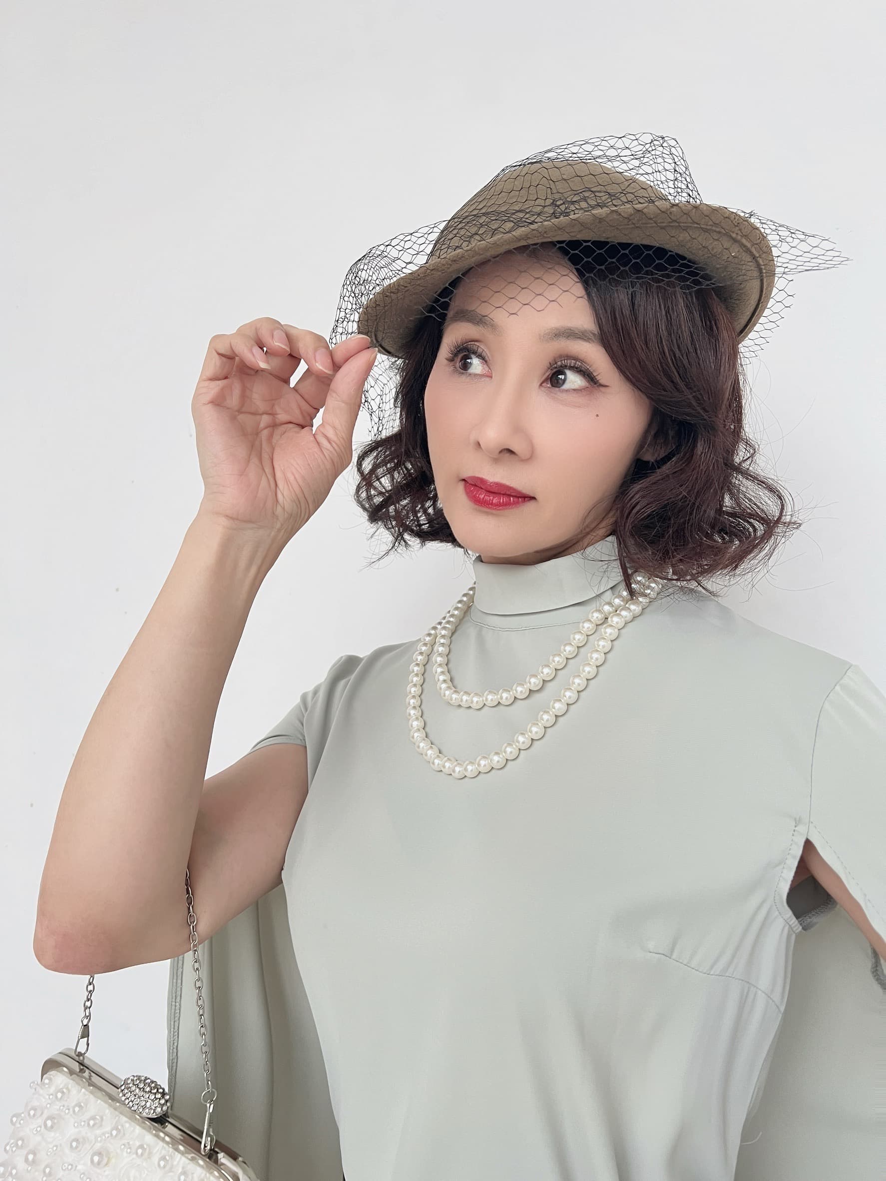 兵家綺以造型打造貴婦新角色。(民視提供)