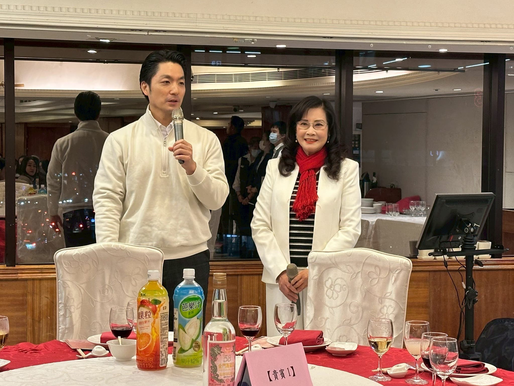 秦慧珠擔心藍營選票恐遭民眾黨瓜分,盼蔣萬安站台要謹慎。(翻攝自秦慧珠臉書)