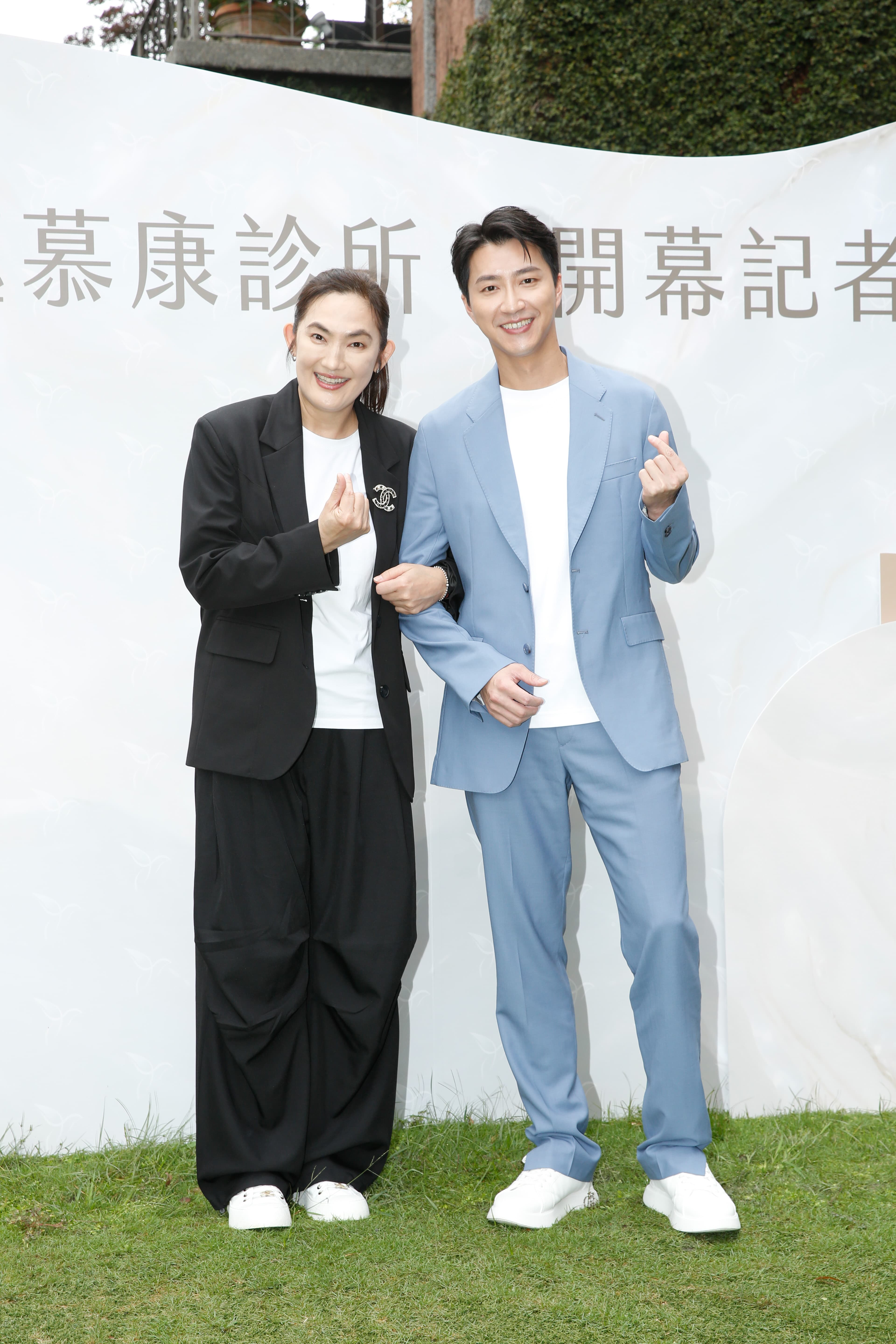 錢薇娟、江宏傑今出席醫美活動。