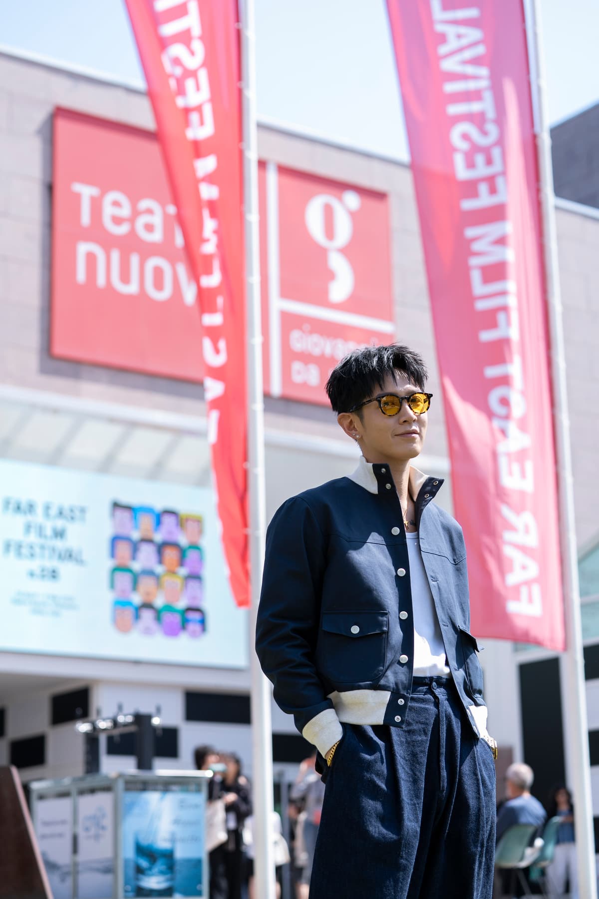 《我未許願先吹蠟燭》男主角柯震東登上義大利遠東國際影展。(FEFF28提供/官方攝影Alice_Durigatto)