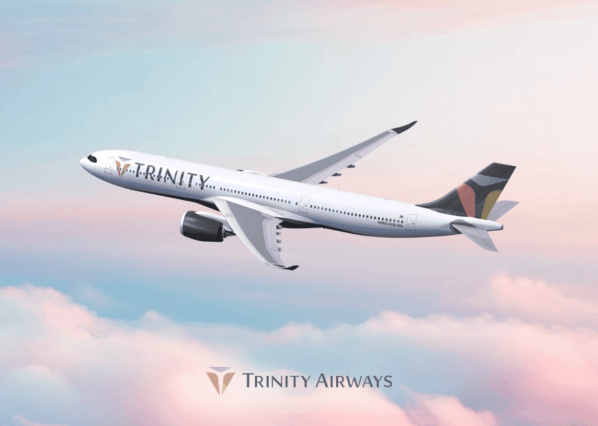 德威航空改名為泰瑞航空,同步公開全新飛機塗裝。(翻攝泰瑞航空官網)