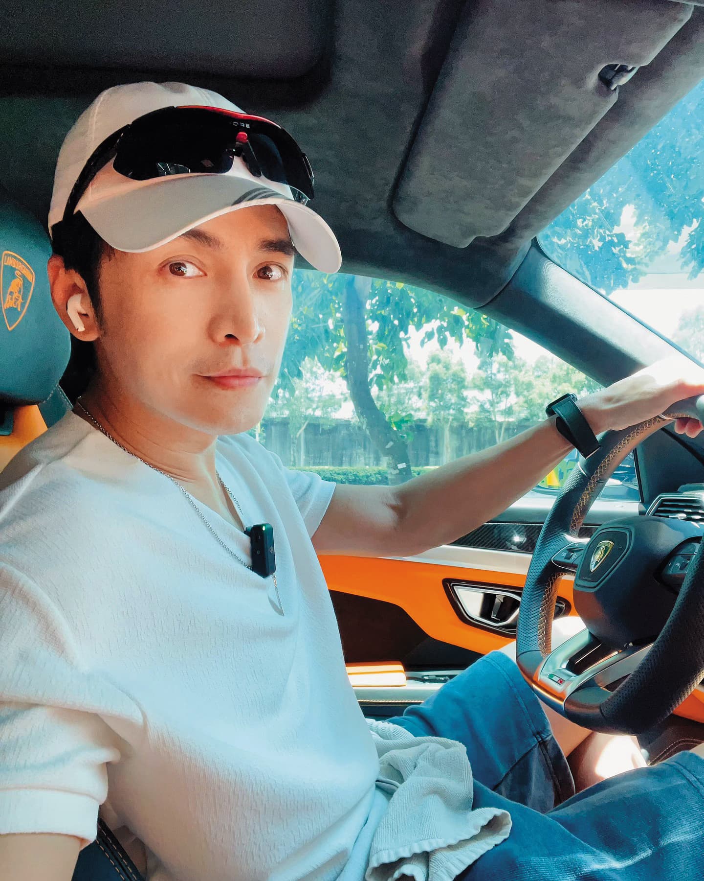 Gino近期沒有拍戲轉經營短視頻。（翻攝自臉書）