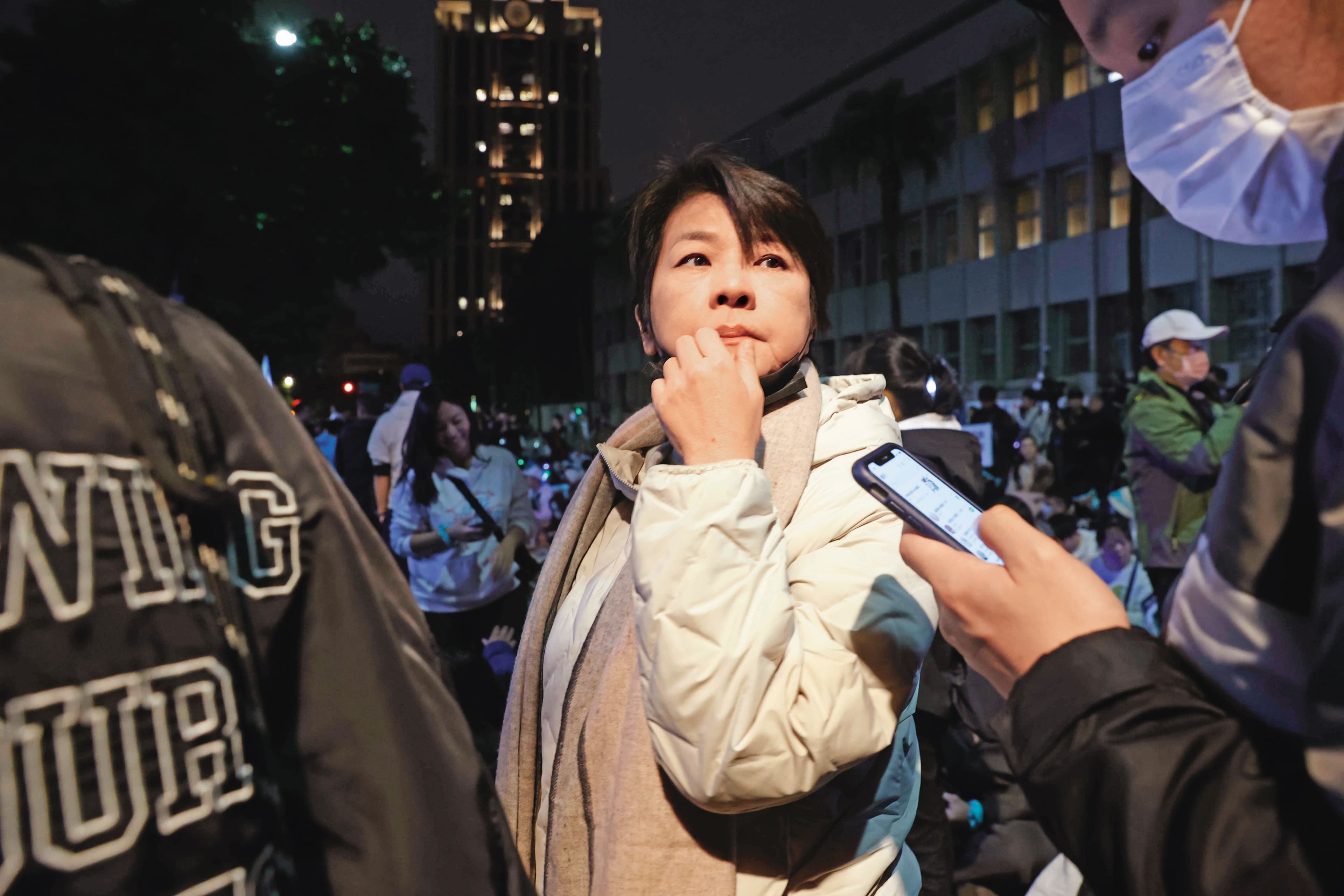 立委黃珊珊(圖)曾在去年6月發訊息給柯文哲「台北市打你京華城的都是游淑慧,民進黨反而只打大巨蛋,其他都在看戲」。
