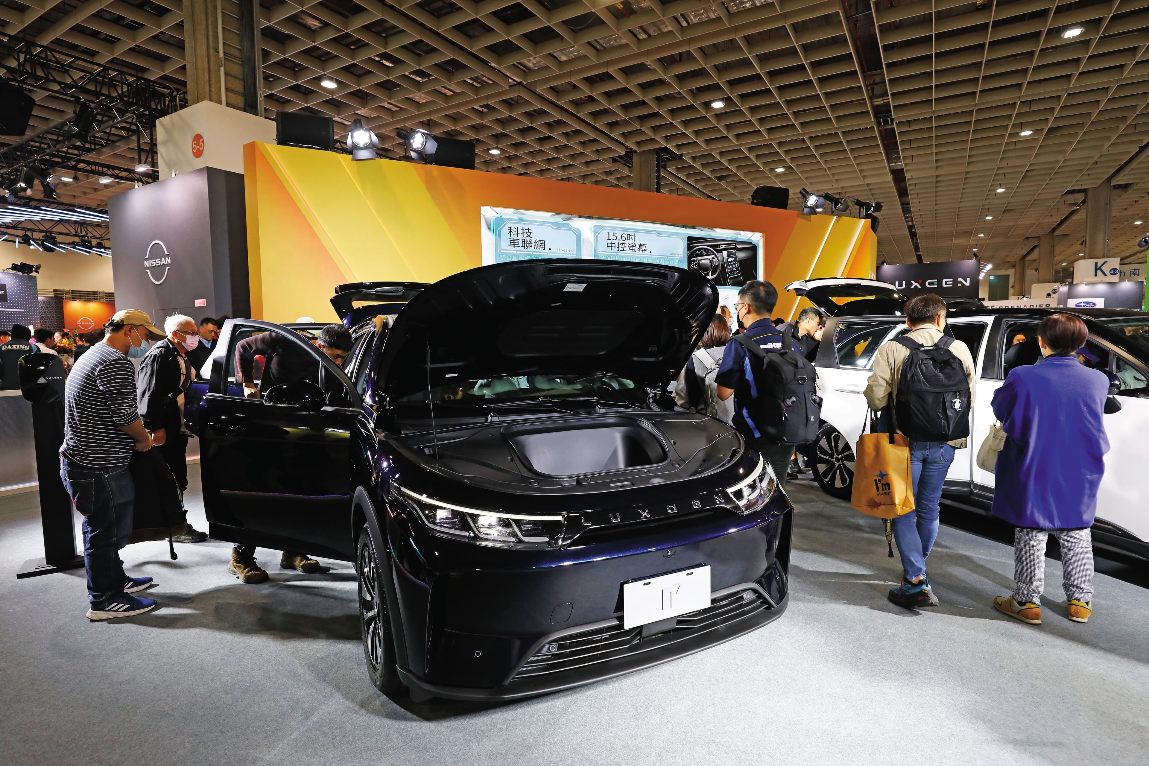 日前甫落幕的台北車展,納智捷首度讓n7與消費者近距離接觸,5天展期共計3千多位車主預約賞車。