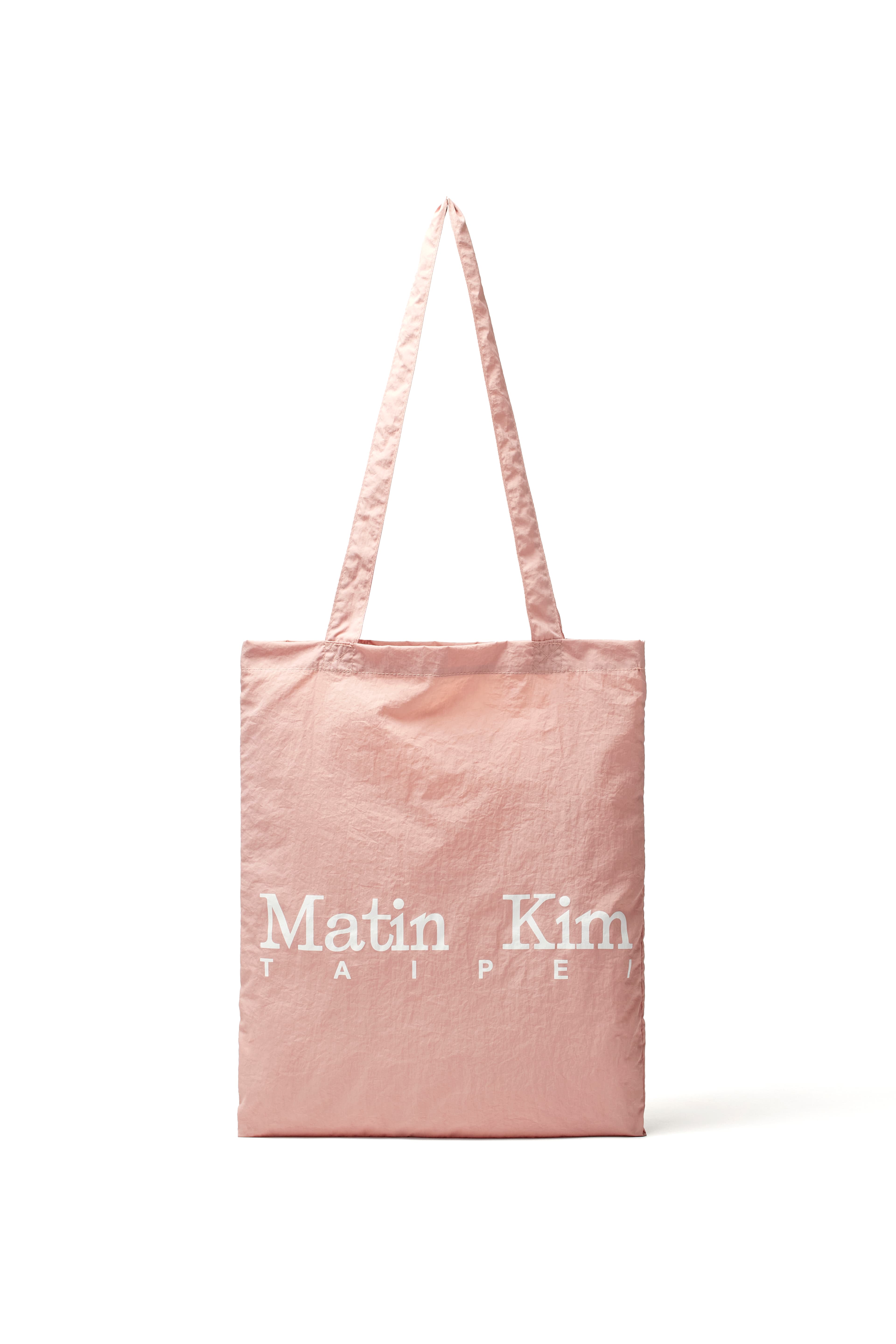 Taipei限定帆布提袋(粉)。NT$1,090(Matin Kim提供)