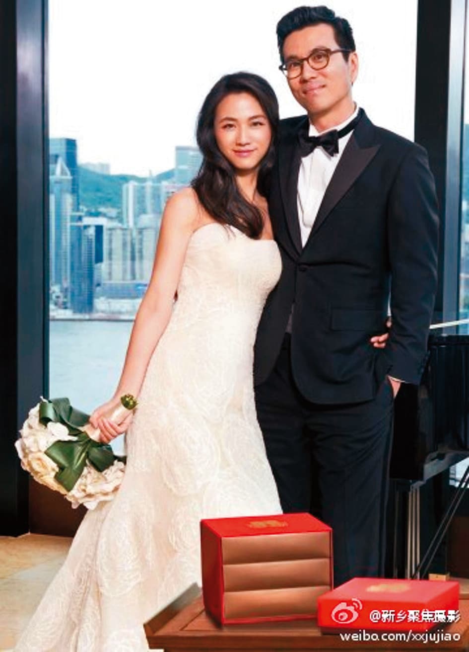 湯唯與金泰勇雖然常傳婚變,但女的說沒事。(翻攝自微博)