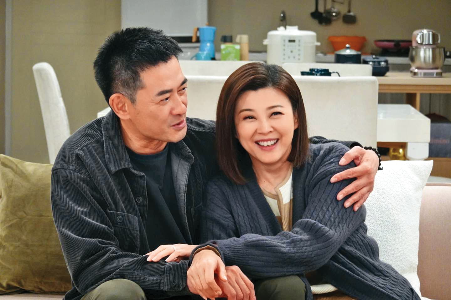柯叔元(左)和方馨(右)是多次合作的螢幕情侶。(翻攝自柯叔元臉書)