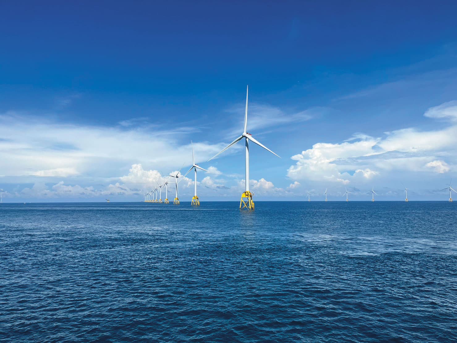 依照能源署規劃,台灣再生能源2050年將會達50GW至60GW的裝置容量,而離岸風電將扮演吃重的角色。