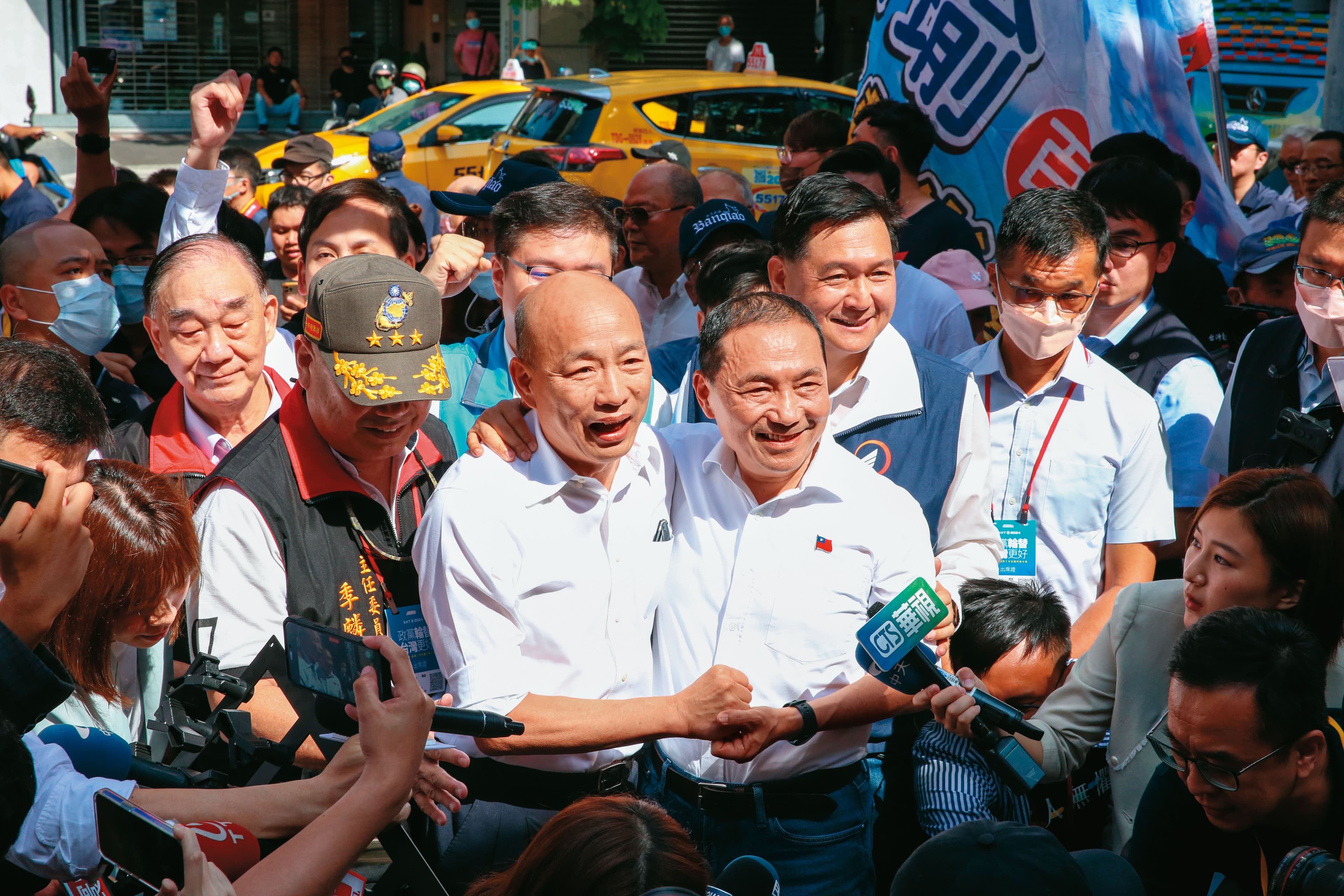 為了讓韓國瑜歸隊,侯友宜首場大型造勢將複製韓流模式,力邀韓出席。