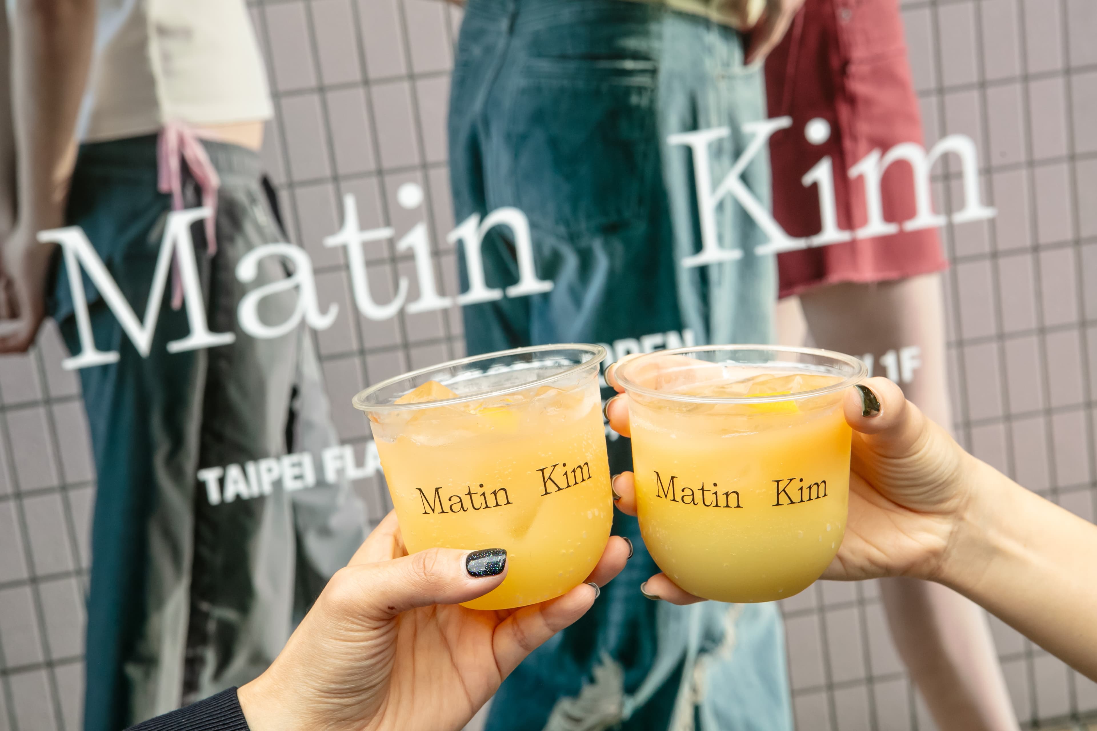 Matin Kim與Fake Sober打造的聯名限定調酒,僅販售四天。(Matin Kim提供)