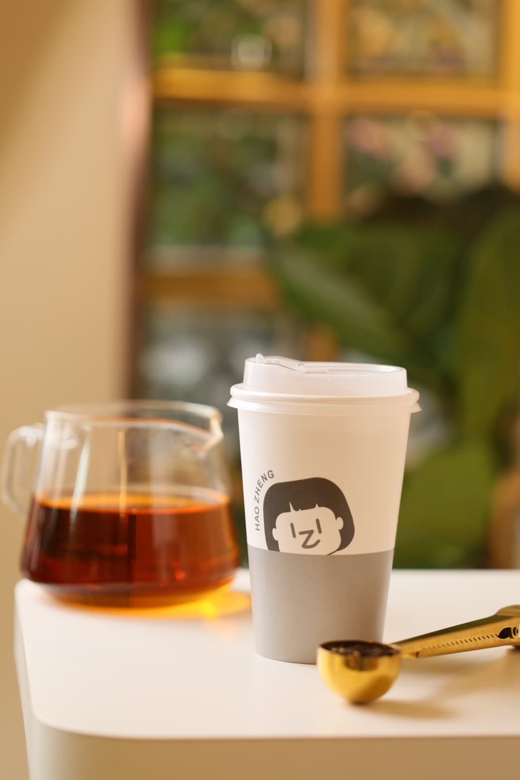 好正商行的「現萃茶」皆選用產自桃園的茶葉,依照不同茶的特性,透過科技鮮茶機現萃,茶感溫潤滑順。(60元/杯)
