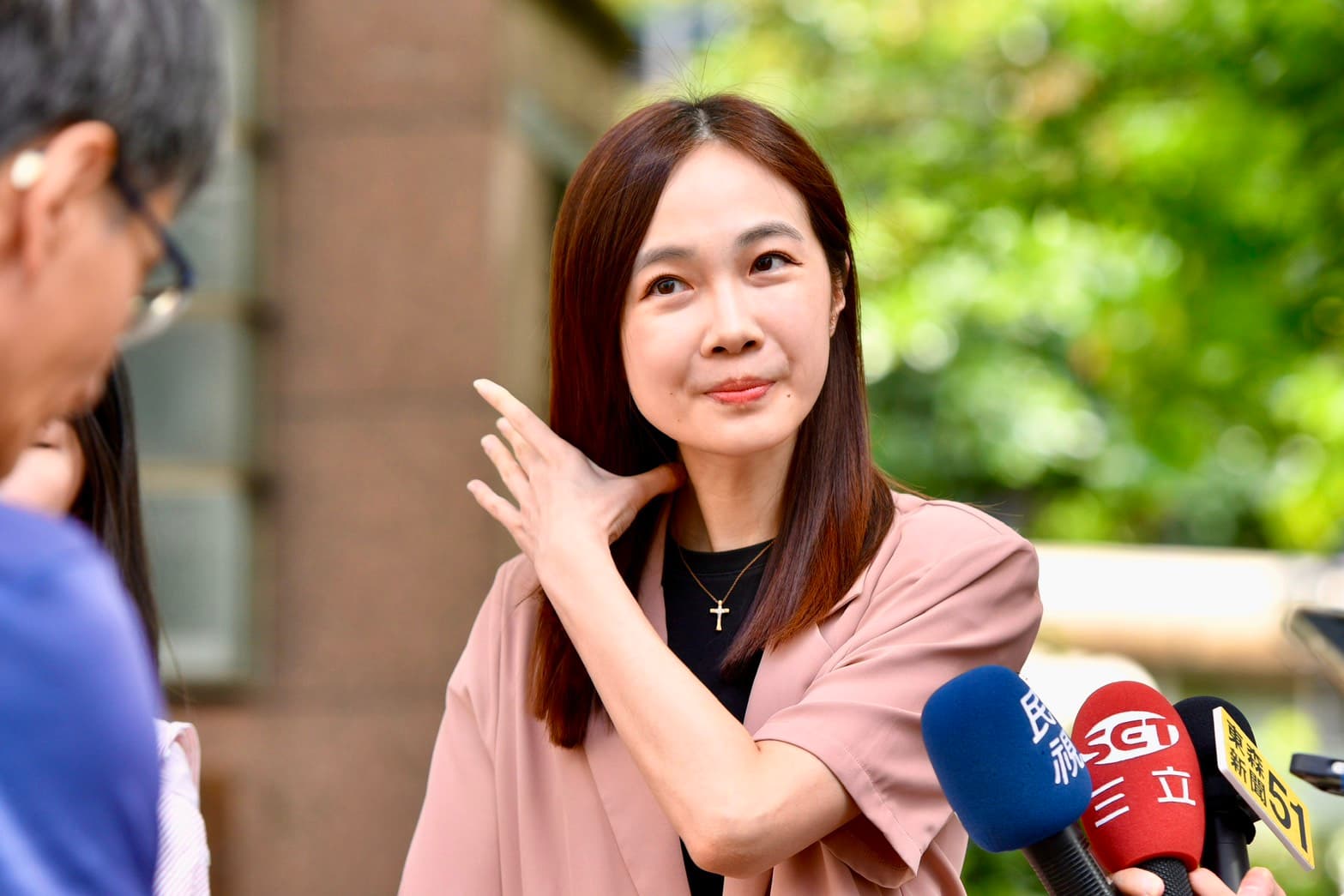 楊寶楨日前退出民眾黨,並宣布獨立參選台中市東南區市議員選舉。(鏡報李智為)