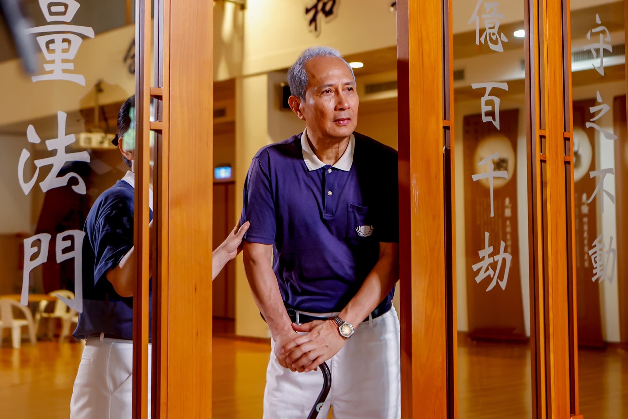 艾偉已經68歲。(大愛提供)