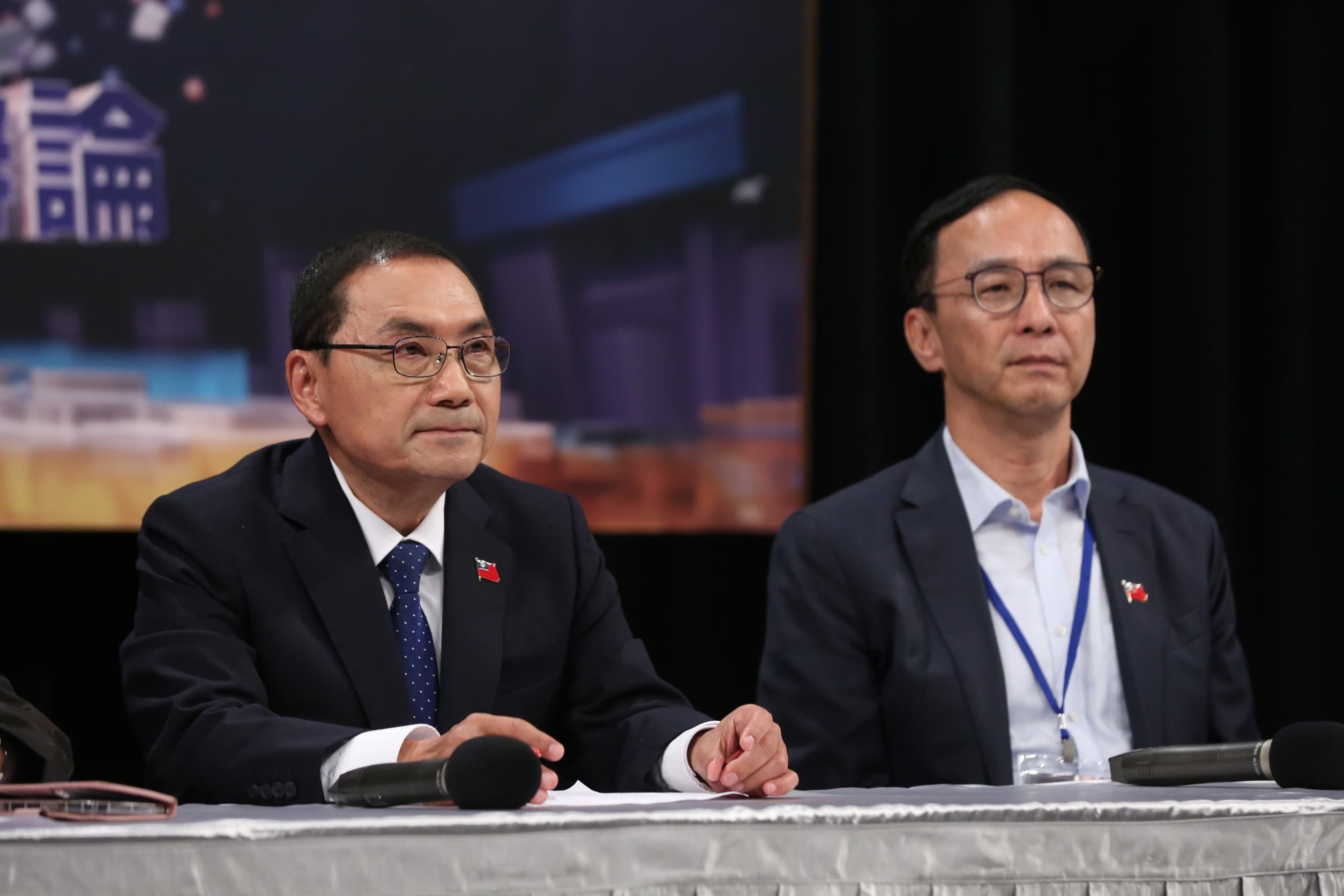 總統候選人辯論會今日登場。圖為侯友宜。