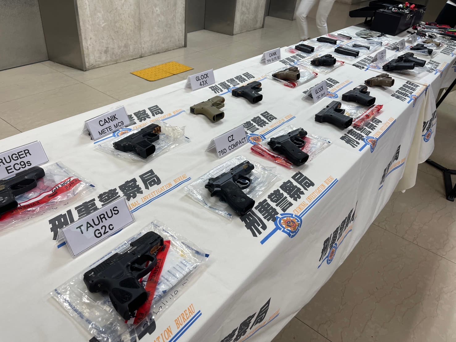 這些制式槍械火力強大