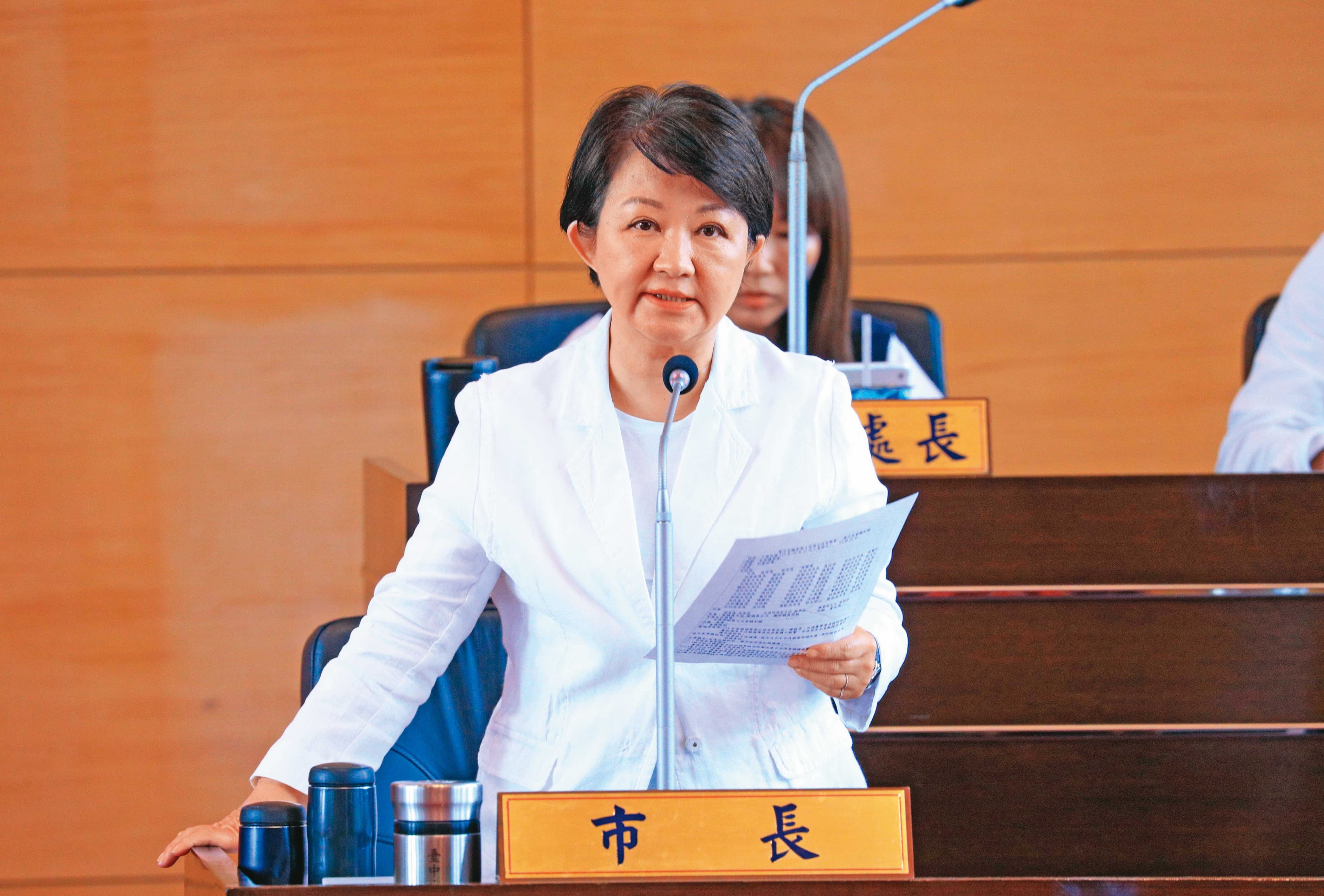 盧秀燕幾無爭取黨魁動作,令黨內反朱勢力相當著急。(台中市府提供)