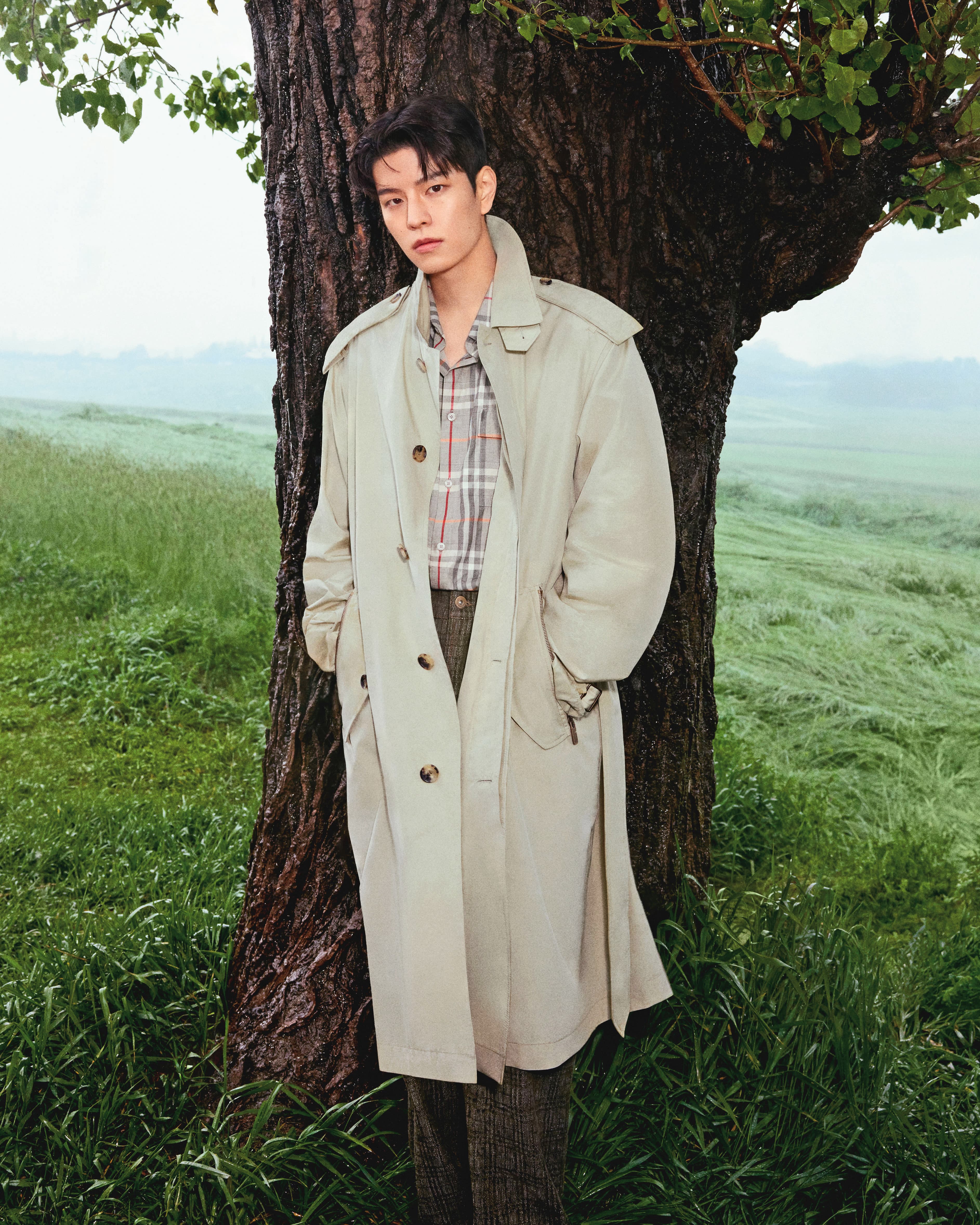 韓國男團Stray Kids主唱昇玟加入BURBERRY，成為最新的全球品牌大使。（BURBERRY提供）