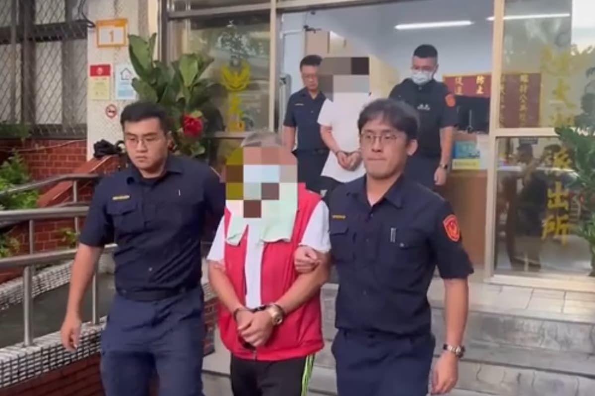 警方訊後將李男及林男依法送辦。(翻攝畫面)