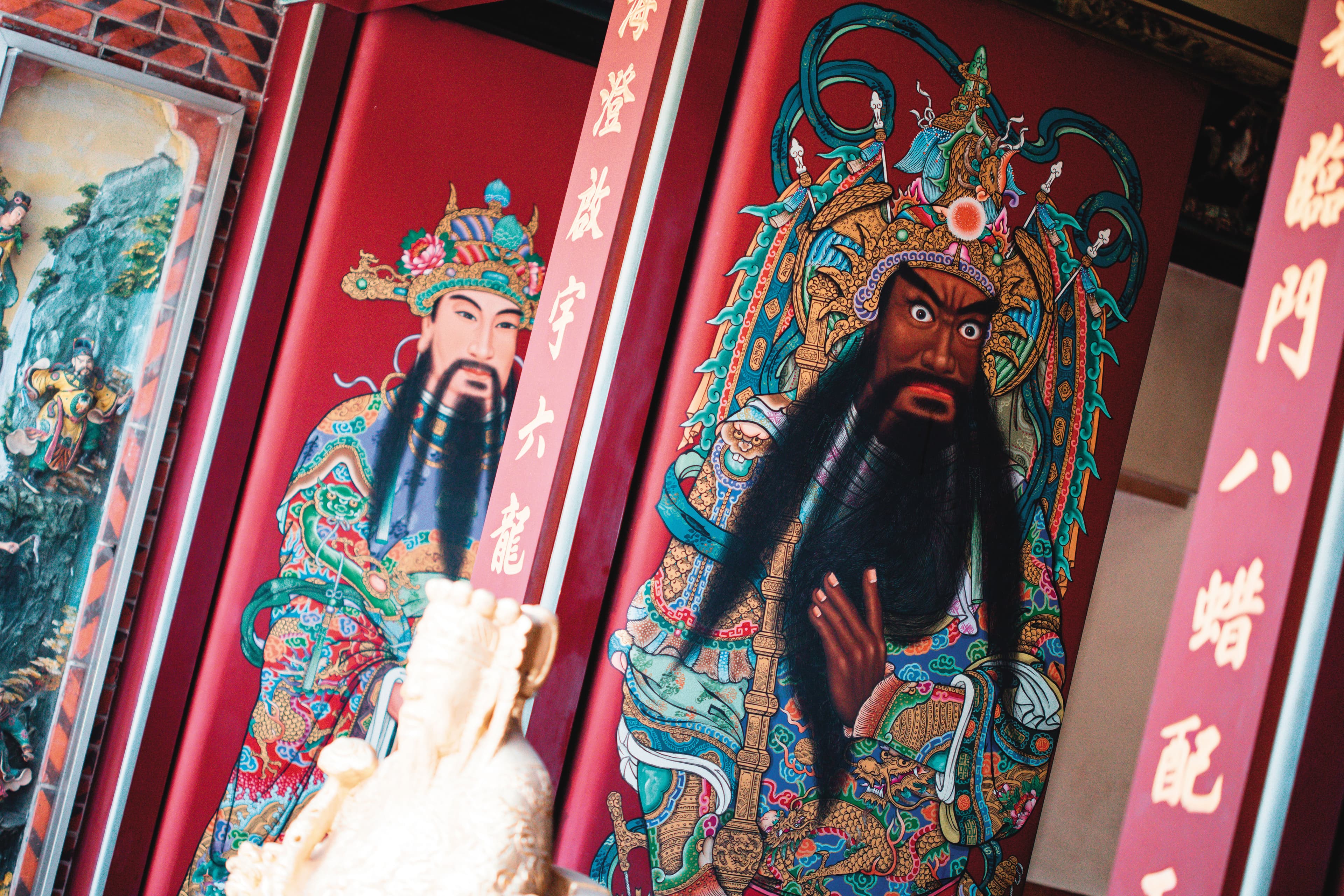 門神能抵禦鬼魅魍魎,保衛家人平安,和氣生財。