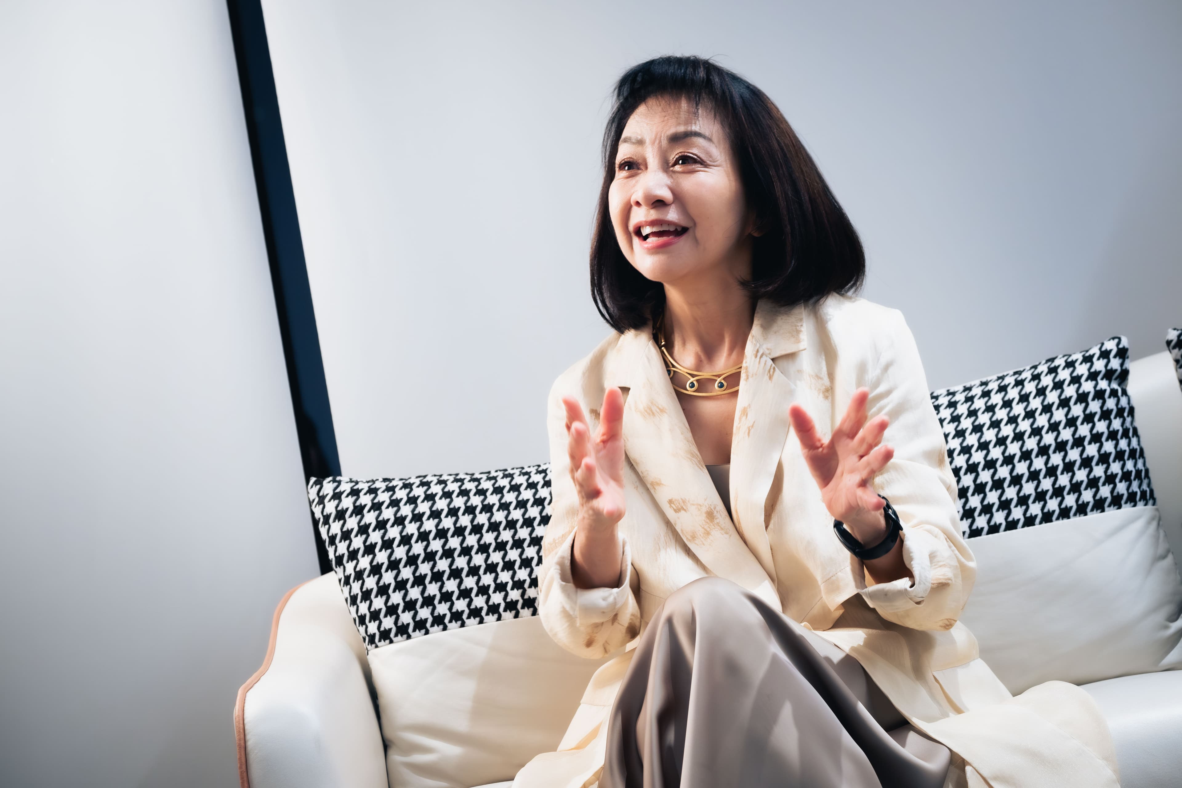 區嘉雯在《從今以後》飾演年長女同志,入圍本屆金馬獎最佳女主角。(高雄電影節提供,陳彥君攝影)