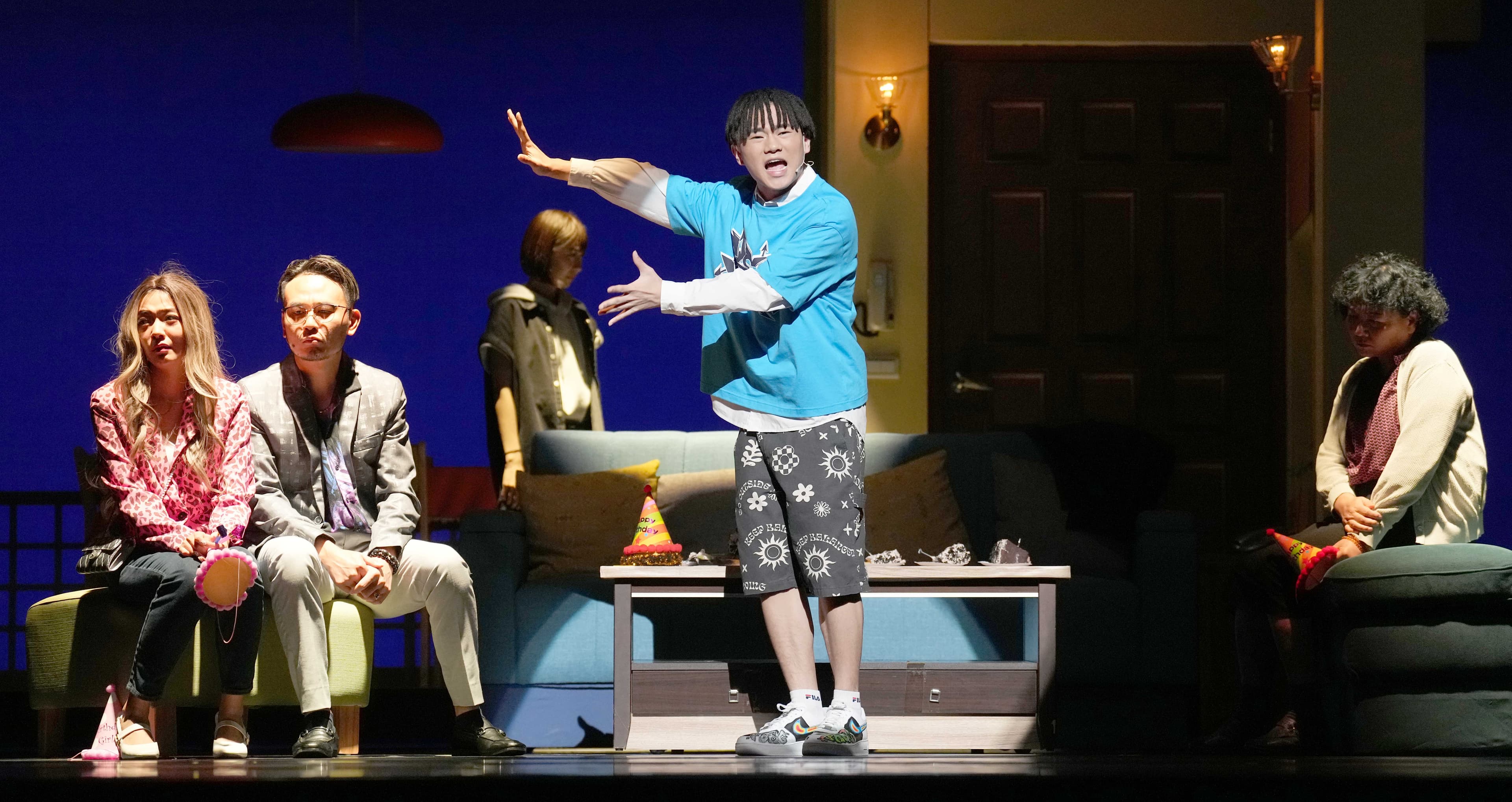 饒舌新星青蛙在《人間條件八-凡人歌》中飾演廖仁凱。（綠光創藝提供）