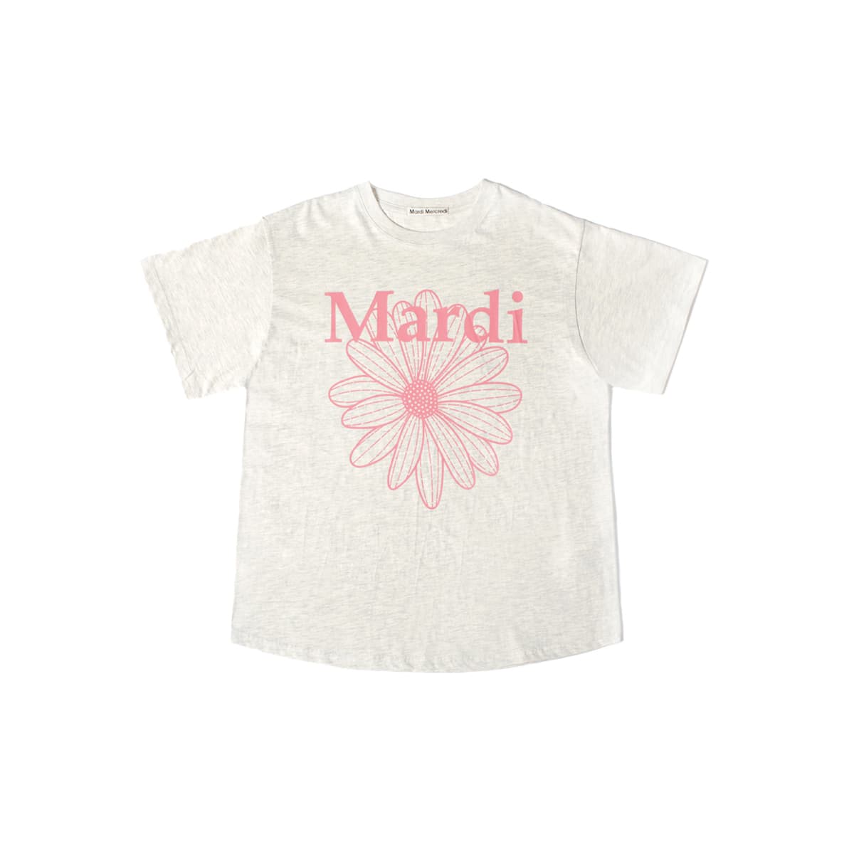 Mardi Mercredi經典小雛菊印花短T-Shirt(限定色) NT$1,350。(FRUITION提供)