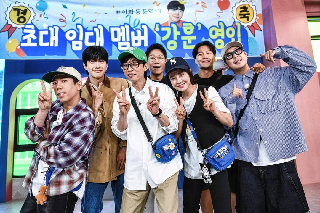 韓綜《Running Man》曾企劃台北美食快閃之旅,成員宋智孝、哈哈及梁世贊在永康街爆吃美食,錄影完就飛回韓國。(中天提供)