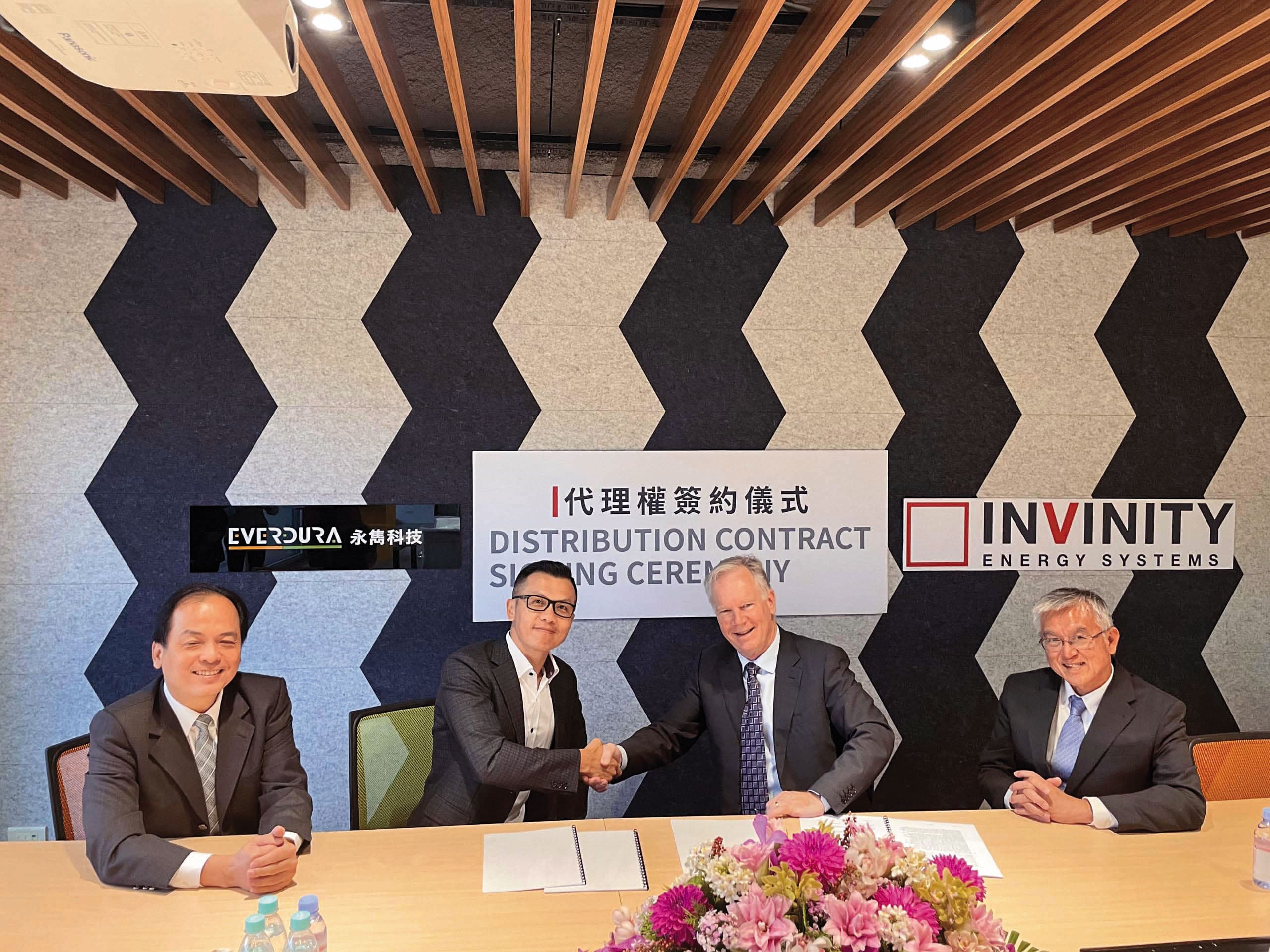 永彰科技旗下的永雋科技透過與美商Invinity結盟,技轉電堆技術在台生產,鎖定東南亞儲能案場拓展業務。(翻攝自永雋科技官網)