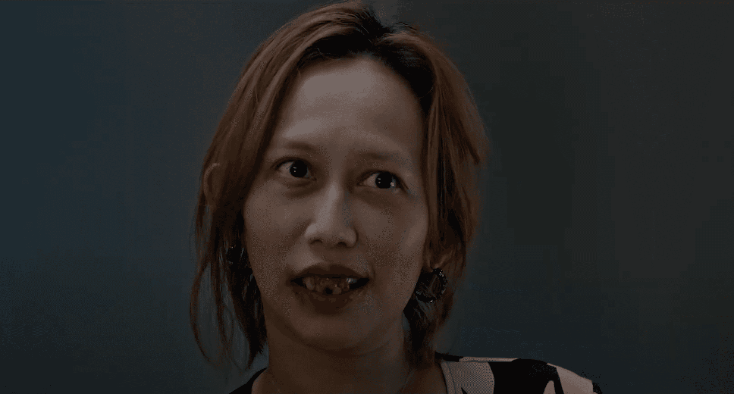 《嘎啦》瑪菲司的恐怖特效化妝。(后花園娛樂提供)