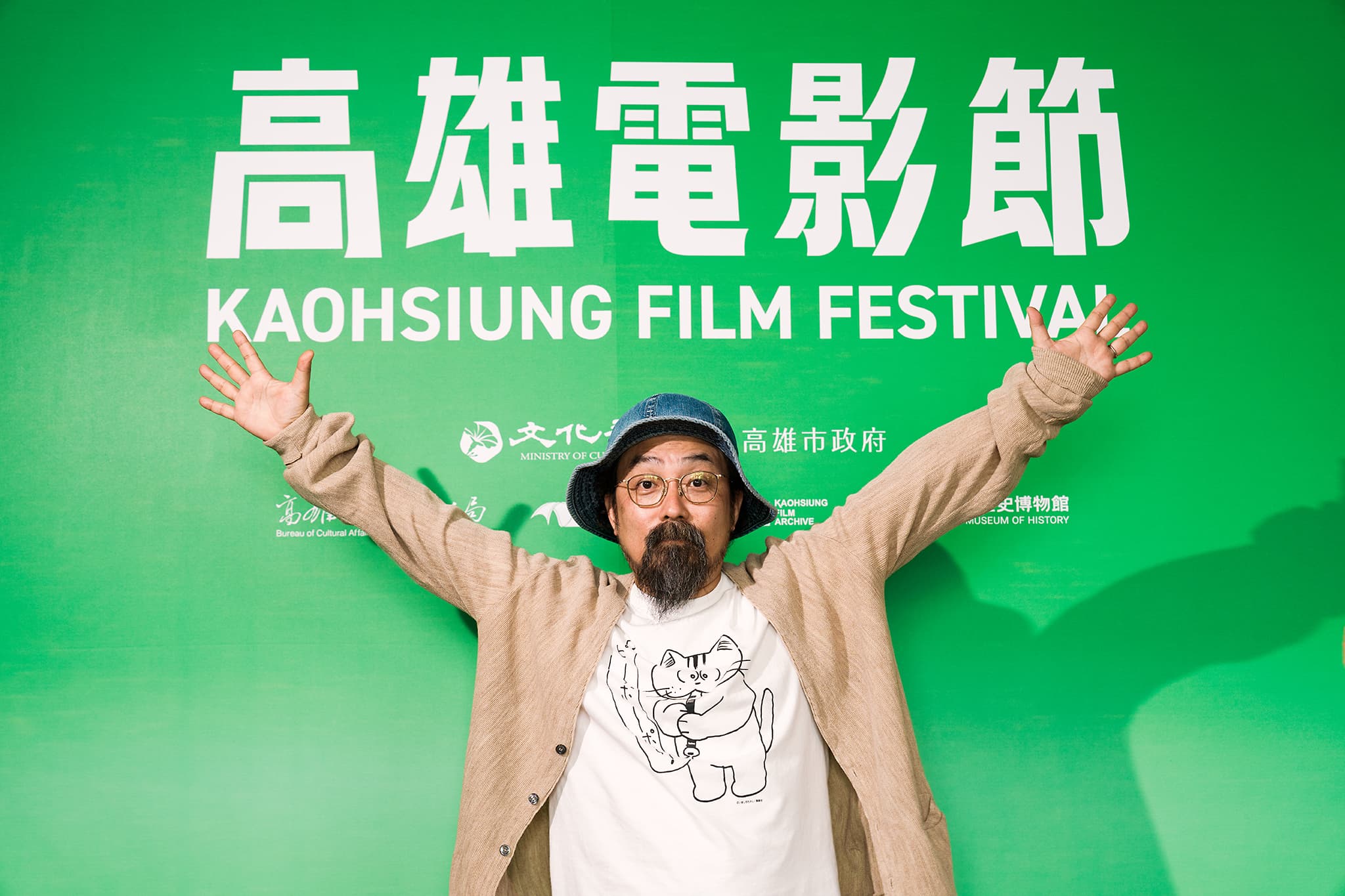山下敦弘對麵線及鹹豆漿情有獨鍾,非常適合當早餐。(高雄電影節提供)