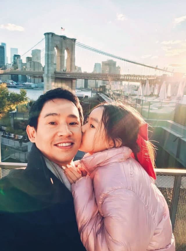 皮塔身為單親爸爸,9歲女兒皮萍是他扮演各種生命角色時的重要動力。(翻攝自皮塔IG)