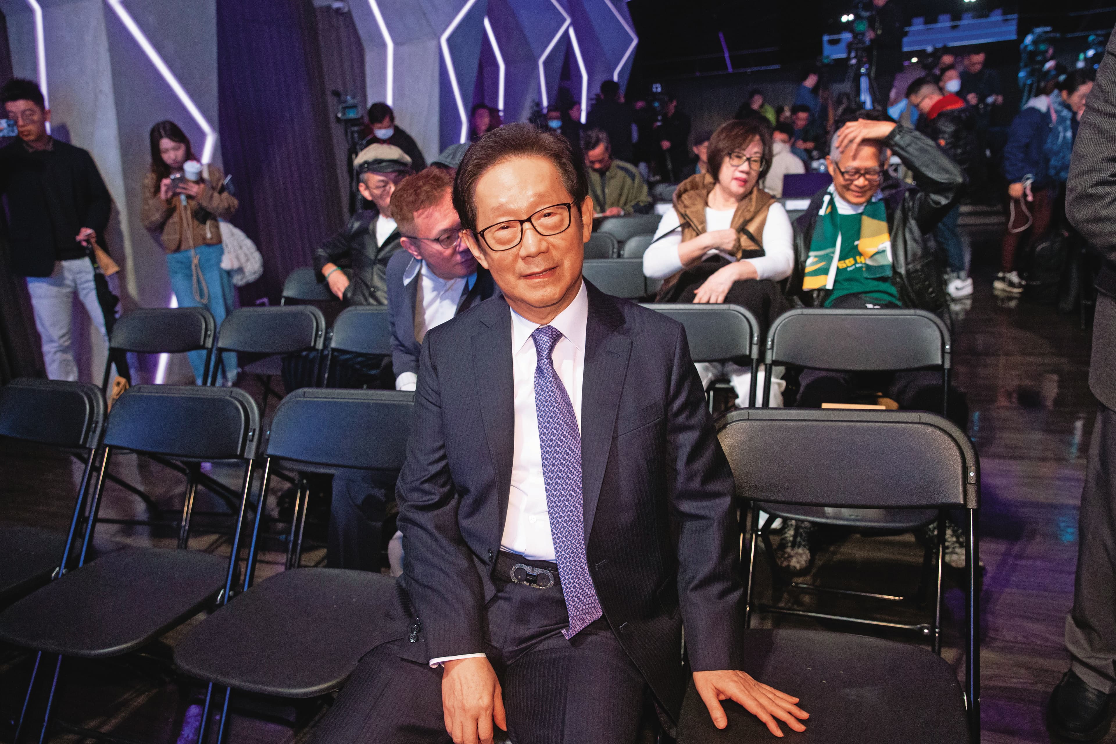 前中鋼董事長林文淵(圖)被柯文哲稱為「阿扁的劉泰英」,一度要邀林協助選總統。