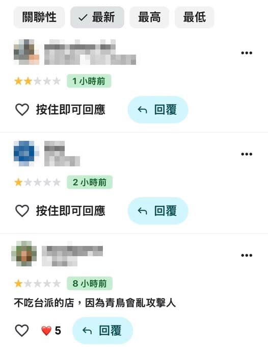 經營長達20年的「甜在心咖啡館」,日前疑似因政治立場等緣故,遭到許多網友留言猛灌1星負評。(翻攝自甜在心咖啡館臉書)