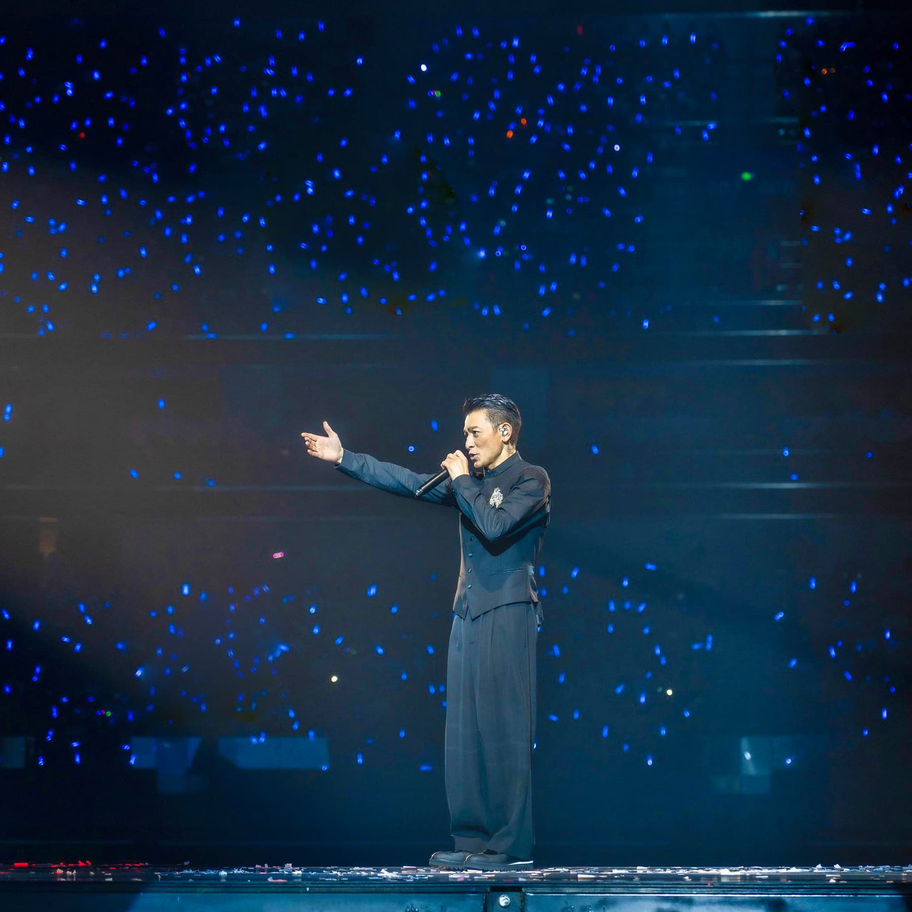 劉德華演唱會門票,共有84萬人次進行登記,搶購4場約4萬張門票。(台灣映藝、超級圓頂提供)
