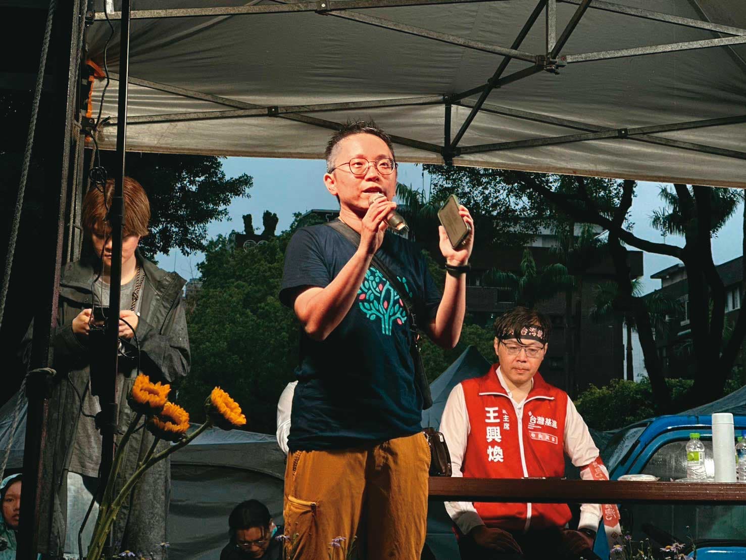 對地球公民基金會副執行長黃靖庭而言,沒有完整的民主程序,就無法討論開發案帶來的正面及負面影響。(地球公民基金會提供)