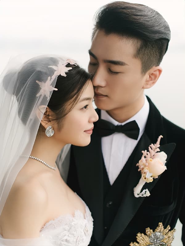 陳曉、陳妍希因合作電視劇《神鵰俠侶》相識相戀，2016年結婚。（網路圖片）