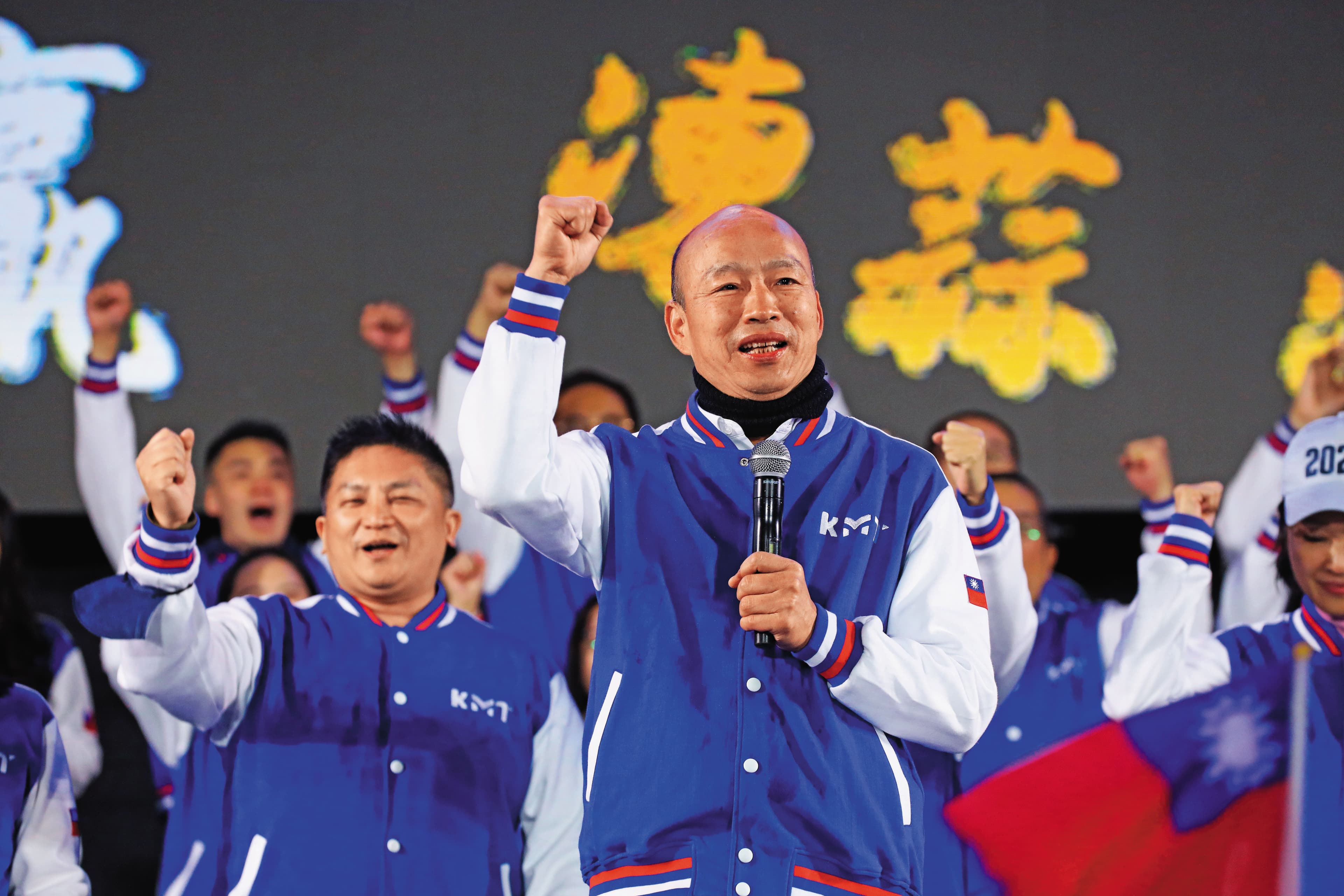 名列藍營不分區第一的韓國瑜,近來開始頻繁替立委候選人輔選。