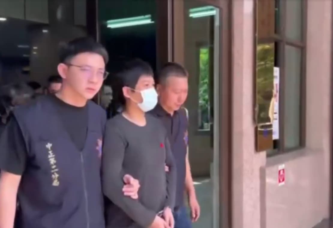警方訊後將劉男等人依毒品罪送辦。（翻攝畫面）