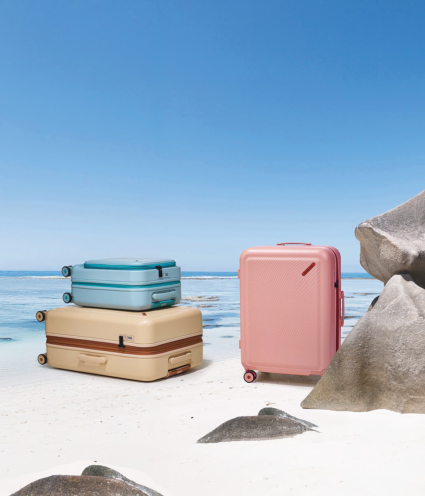 以海洋為靈感的Samsonite RED推出全新TOIIS OCEAN系列。(Samsonite提供)