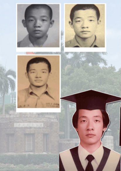 賴清德高中重考,大學轉系,為當醫師讀了兩次大學。(翻攝自放言)