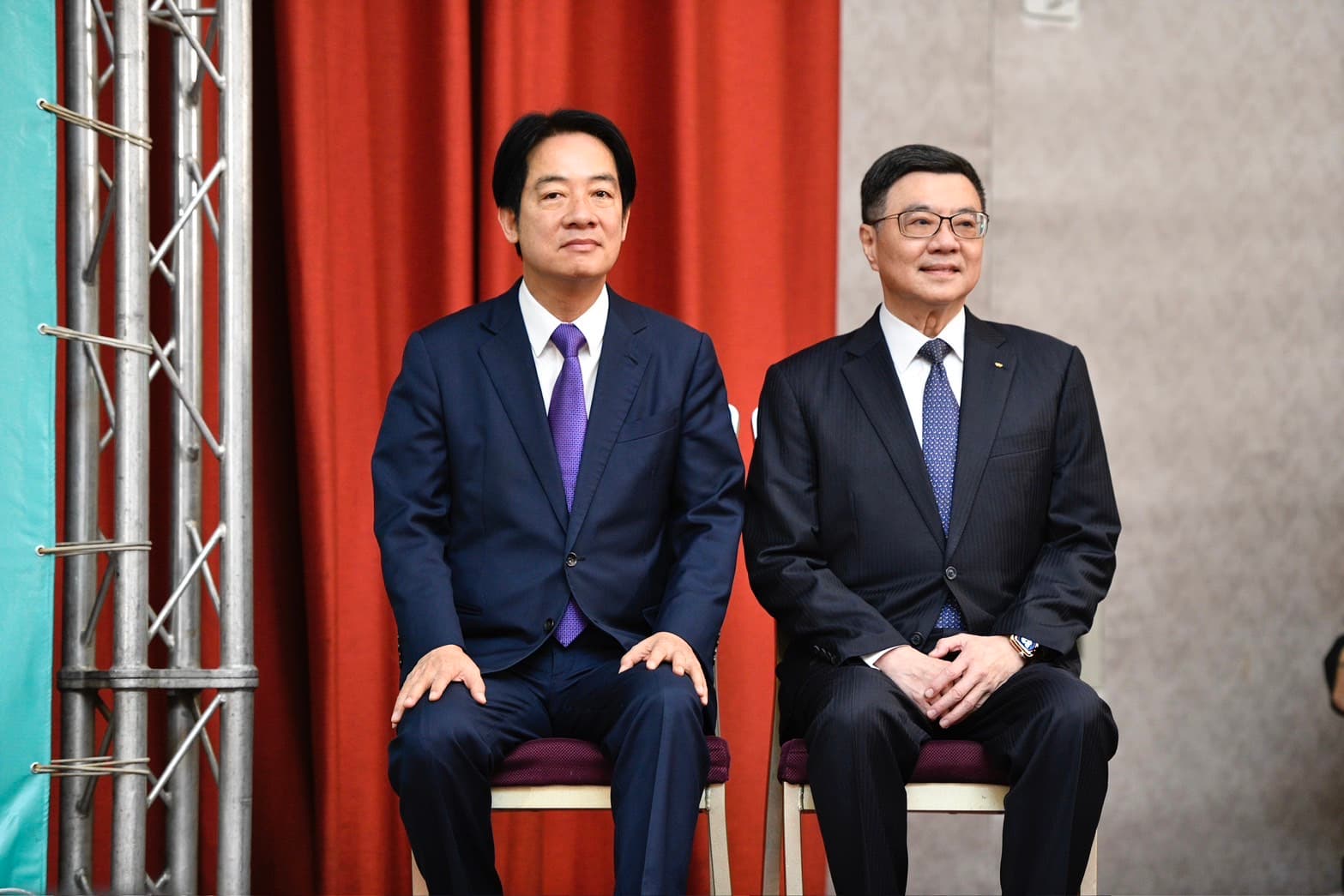 賴清德表示,卓榮泰善於溝通協調,曾2度擔任行政院祕書長,且清楚國家未來方向,出任閣揆必能迅速率領團隊落實建設。
