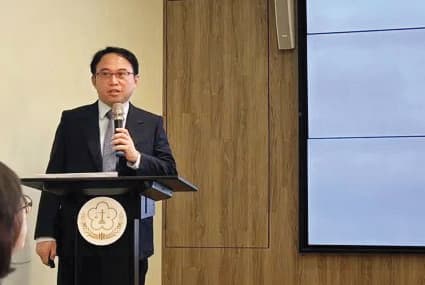 高檢署檢察官黃冠運為諸慶恩聲請第二次再審後,全案平冤。(台灣高等檢察署提供)