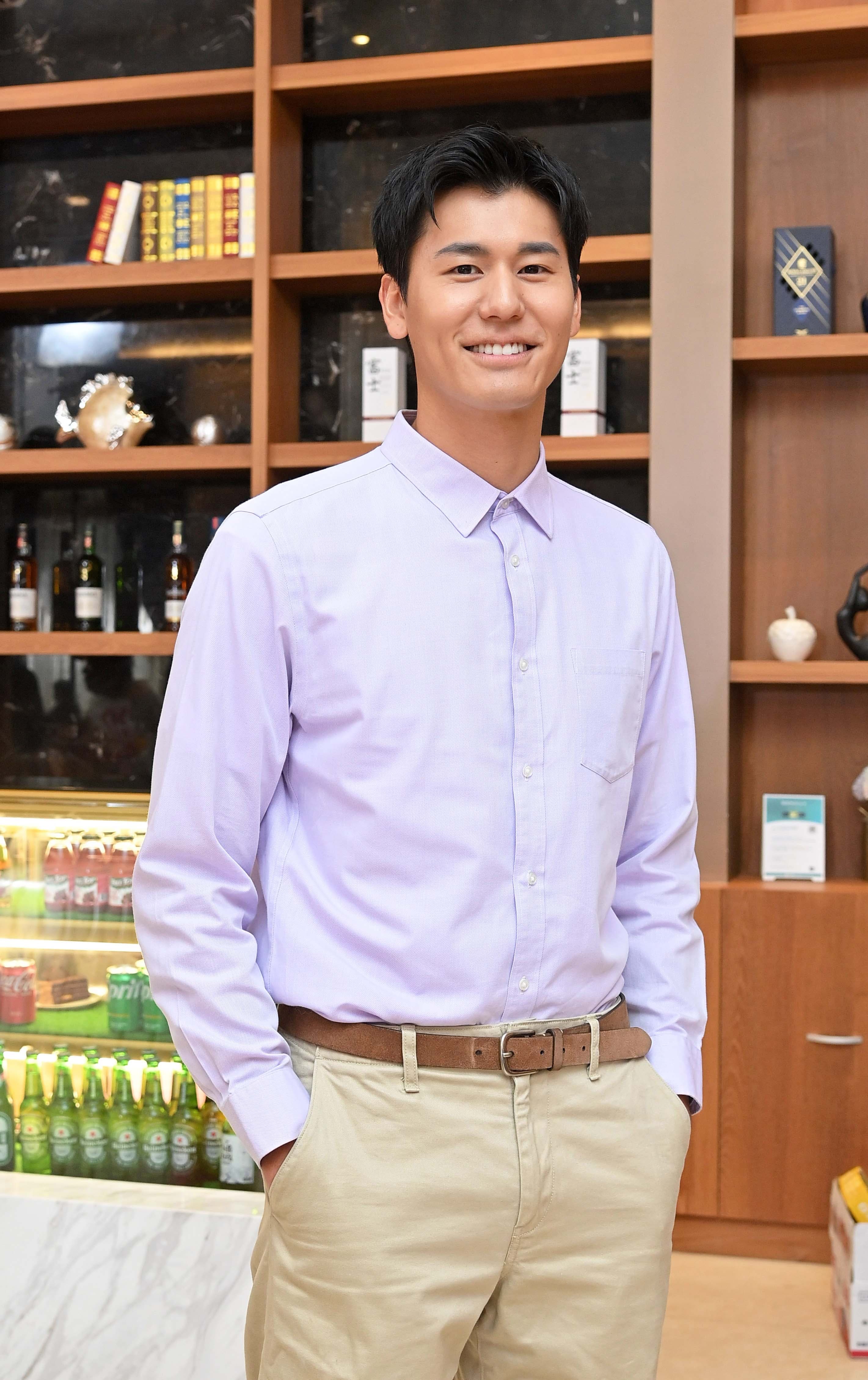 風田首度挑戰台語劇,心裡很緊張。(台視提供)