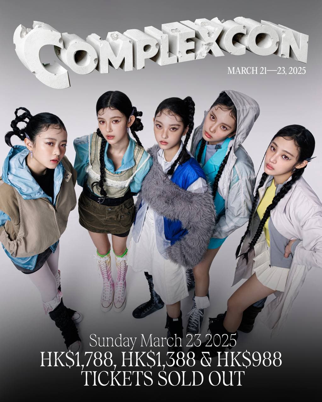 NJZ本週日（23日）預定出席香港ComplexCon 2025音樂節表演，如今恐有變數。（翻攝NJZ INS）