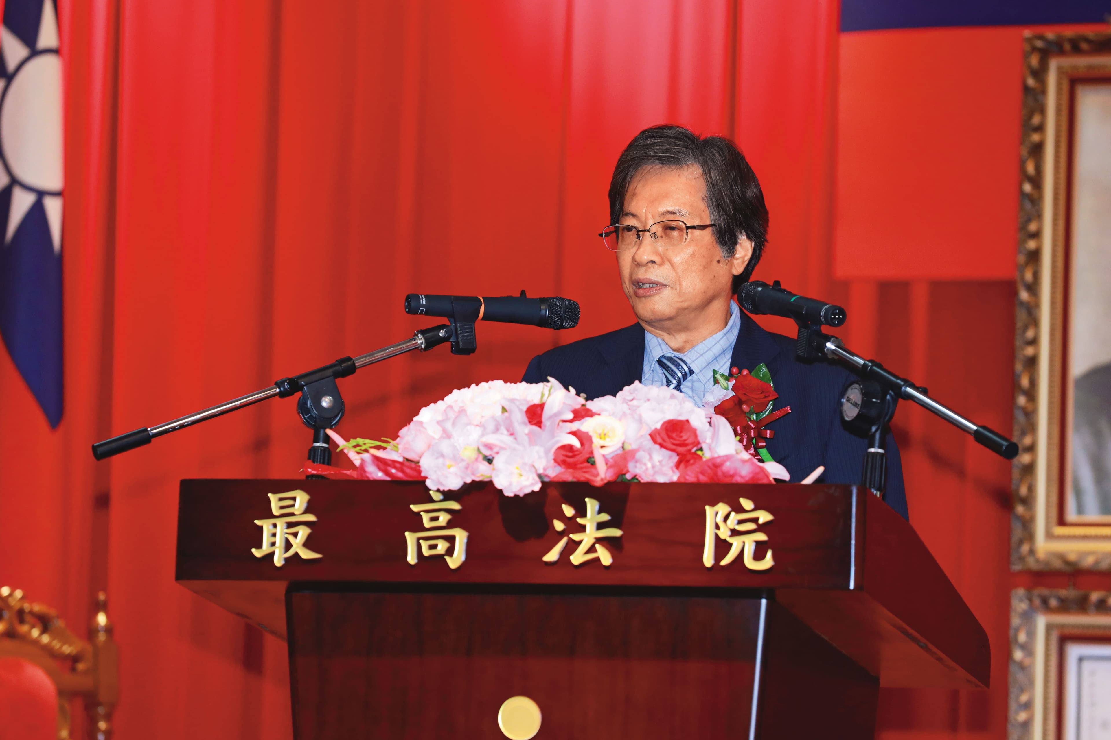 最高法院前院長吳燦(圖)退休後,參與救援鄭文逸拚非常上訴。