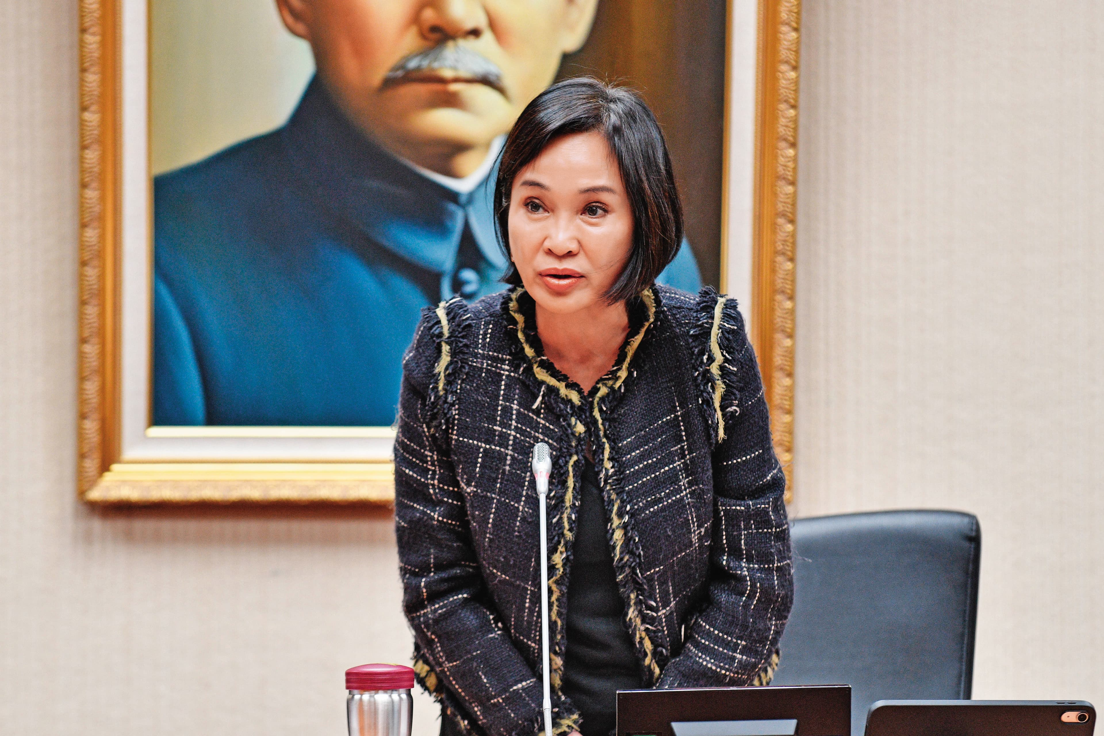 柯志恩被黨內看好出戰2026高雄市長選舉,連帶在國會的表現備受檢視。
