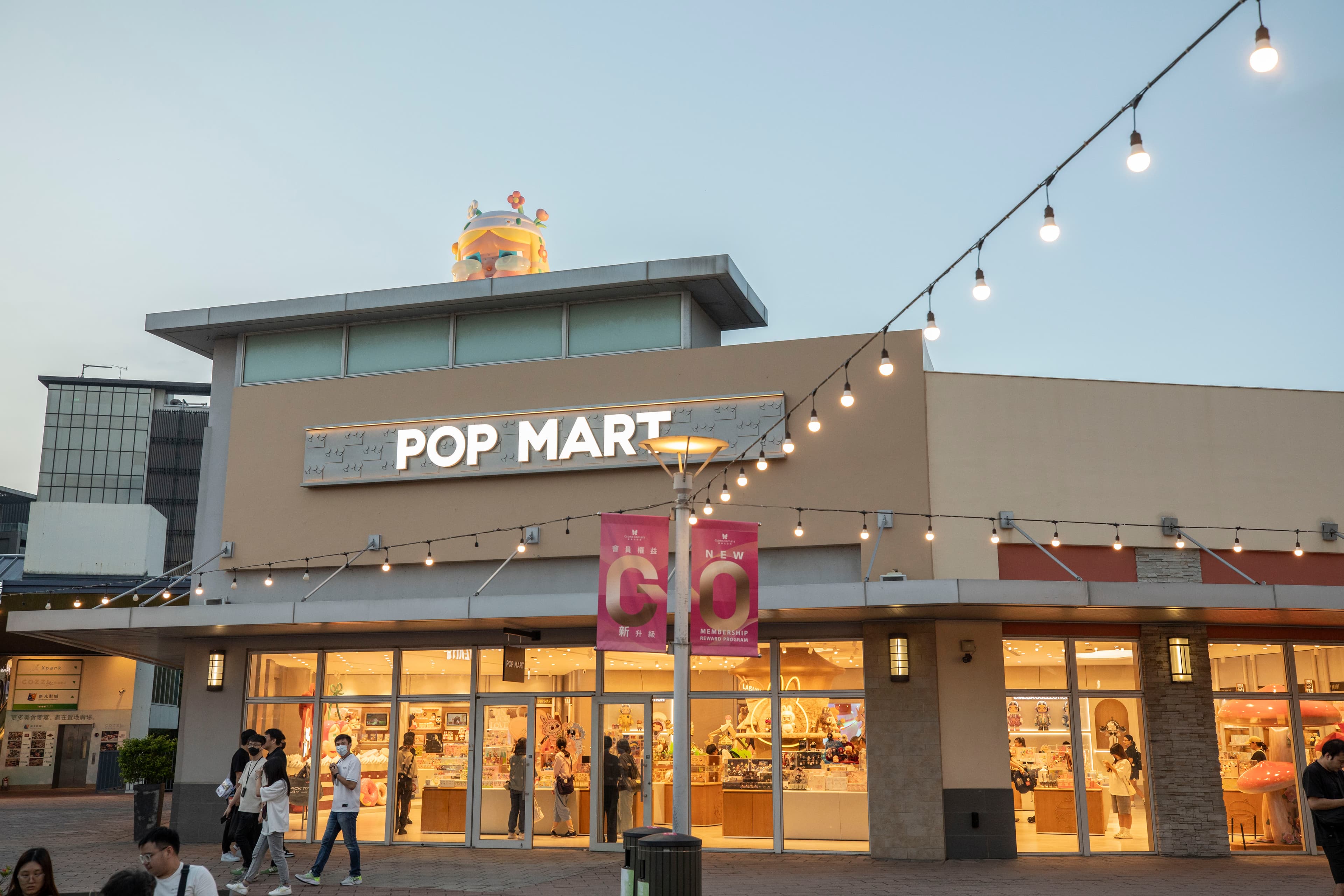 引進全台最大坪數的知名品牌POP MART與獨特店,正是希望增加Outlet品牌多樣性。