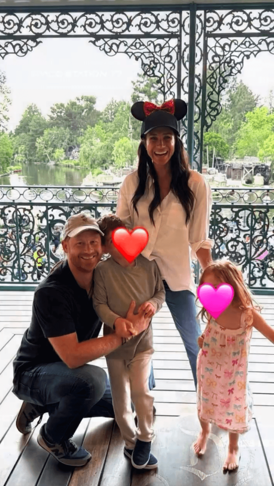 哈利王子、梅根和兒子亞契、女兒莉莉貝住在加州6年。(翻攝meghan IG)