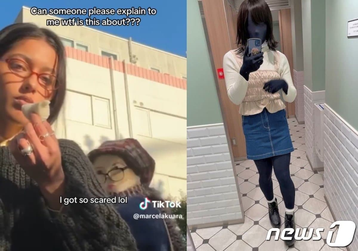 有外國觀光客表示被這名「七月半玉女」嚇到。(翻自《NEWS 1》)